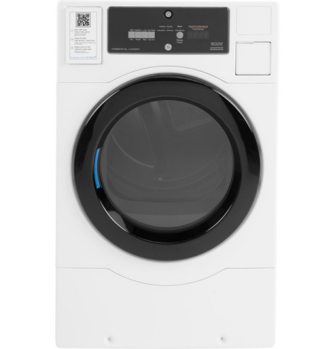 GE GE® Commercial 7.7 cu. ft. Capacity Electric Dryer with Built-In App-Based Payment System SITE WIFI REQUIRED, Standalone Unit