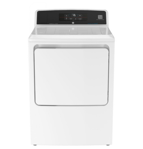 GE GE® 7.4 cu. ft. Capacity Gas Dryer with Built-In App Payment System SITE WIFI REQUIRED Optional Coin Drop, Front Serviceability, 5-Year Warranty
