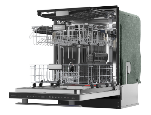 Model: SDW6736MS | Sharp Appliances 24 in. Stainless Steel 47dB Dishwasher Model: SDW6736MS | Sharp Appliances 24 in. Stainless Steel 47dB Dishwasher