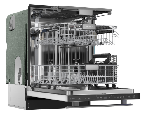 Model: SDW6736MS | Sharp Appliances 24 in. Stainless Steel 47dB Dishwasher Model: SDW6736MS | Sharp Appliances 24 in. Stainless Steel 47dB Dishwasher
