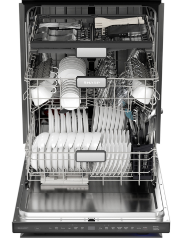 Model: SDW6736MS | Sharp Appliances 24 in. Stainless Steel 47dB Dishwasher Model: SDW6736MS | Sharp Appliances 24 in. Stainless Steel 47dB Dishwasher
