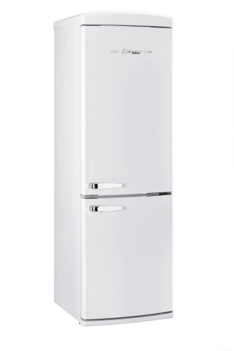 Unique Appliances Classic Retro 23.8 in 11.7 cu. ft. Frost Free Retro Bottom Freezer Refrigerator ENERGY STAR
