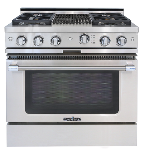 Capital Cooking 36" Grand Chef Range 4 Burners 19K BTU - LP