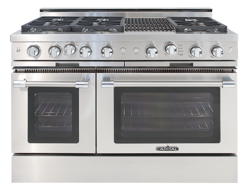 Capital Cooking 48" Grand Chef Range 4 Burners & Grill 19K BTU - LP