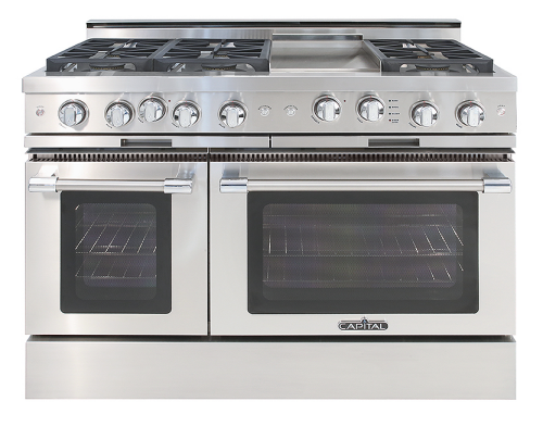 Capital Cooking 48" Grand Chef Range 4 Burners & Griddle 19K BTU - LP