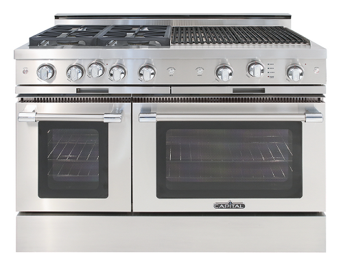 Capital Cooking 48" Grand Chef Range 4 Burners & 24" Grill 19K BTU - LP