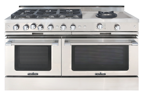 Capital Cooking 60" Grand Chef Range 6 Burners & Open Burner Wok 19K BTU - LP