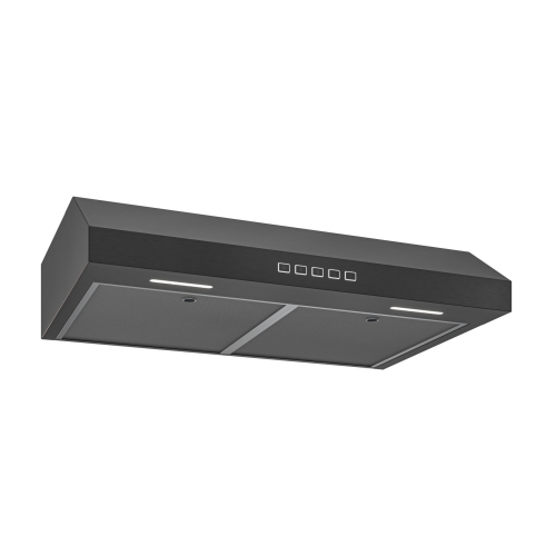 Broan Broan-NuTone 30-Inch Under Cabinet Range Hood, ENERGY STAR, 350 Max Blower CFM, Black Stainless Steel