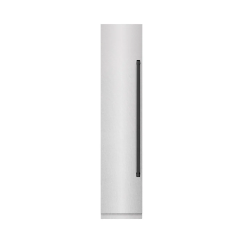ZLINE ZLINE Autograph Edition 18 in. 8.6 cu. ft. Left Hinge Column Freezer in White Matte with Graphite Gray Interior and Champagne Bronze Accents (RCFVLZ-WM-18-CB)