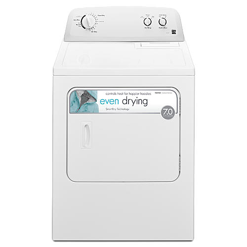 Kenmore 7.0 cu. ft. Gas Dryer - White