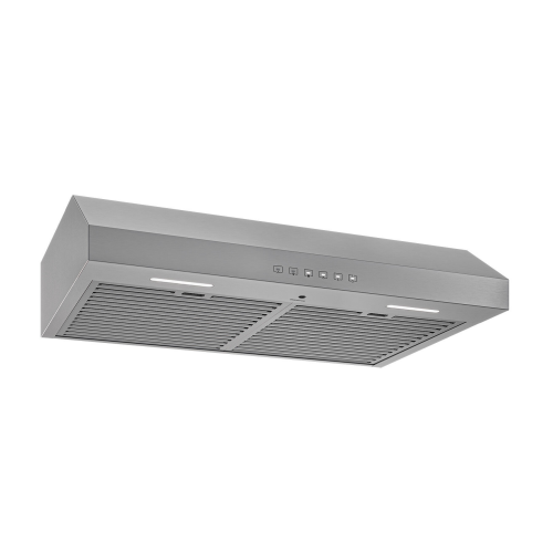 Broan Glacier 36-Inch 490 MAX Blower CFM 1.0 Sones Stainless Range Hood