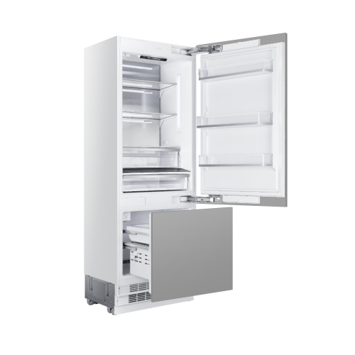 Elica 30"  Right, Bottom Mount, Panel Ready, 16.0 cf Refrigerator, 83 1/4 tall x 29 11/16" wide x 23 5/16" deep, 45/container