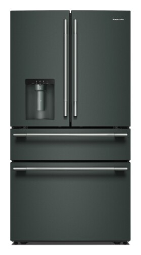 KitchenAid 29 cu. ft. French Door Refrigerator with Exterior Water and Ice and FreshChill™ Full-Width Refrigerated Drawer KitchenAid 29 cu. ft. French Door Refrigerator with Exterior Water and Ice and FreshChill™ Full-Width Refrigerated Drawer