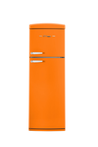 Unique Appliances Classic Retro 23.8" Frost-Free 11 cu. ft. Energy Star Certified Top Freezer Refrigerator