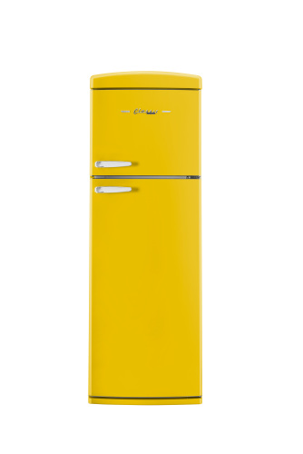 Unique Appliances Classic Retro 23.8" Frost-Free 11 cu. ft. Energy Star Certified Top Freezer Refrigerator