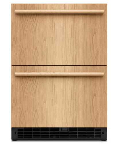 KitchenAid 24" Panel-Ready Undercounter Double-Drawer Refrigerator