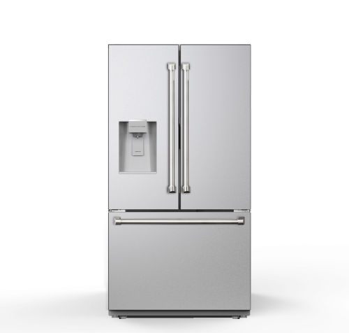 Thor 36 Inch Professional French Door Refrigerator with Ice and Water Dispenser