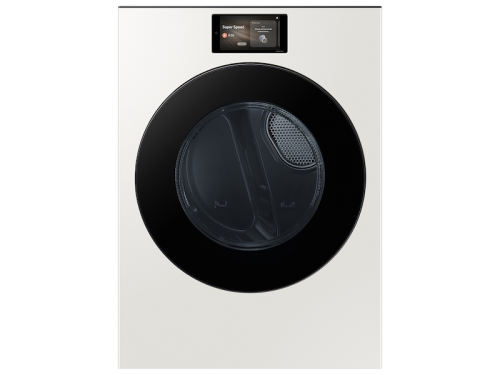 Samsung 7.6 cu. ft. Bespoke AI Ultra Capacity Front Load Electric Dryer with AI Home and AI OptiDry+ in Ivory