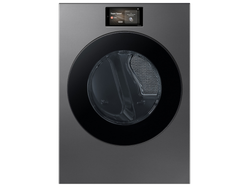 Samsung 7.6 cu. ft. Bespoke AI Ultra Capacity Front Load Electric Dryer with AI Home and AI OptiDry+ in Dark Steel