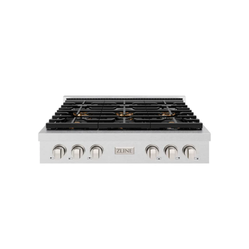 ZLINE ZLINE 36 in. Paramount Gas Rangetop with 6 Burner DuoPro Cooktop in Satin Stainless Steel