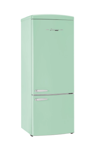 Unique Appliances 455L Summer Mint Green Bottom Mount Refrigerator