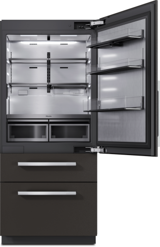 Miele KFMC 3846 R 36" MasterCool Right Hinged Higher Beltline Bottom Mount Fridge/Freezer