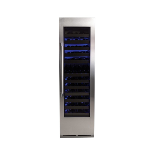 Perlick 24" Column Wine, Single Zone, Glass Overlay Ready, Hinged Left
