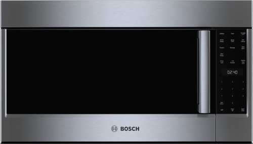Bosch 500 Series, Over-The-Range Microwave, 30'', Left SideOpening Door, Stainless Steel