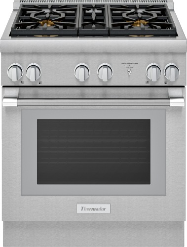 Thermador Dual Fuel Professional Range, 30'' Pro Harmony® Standard Depth, Stainless Steel
