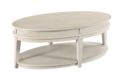 England Serra Oval Cocktail Table