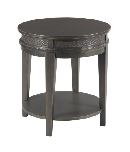 England Serra Round End Table