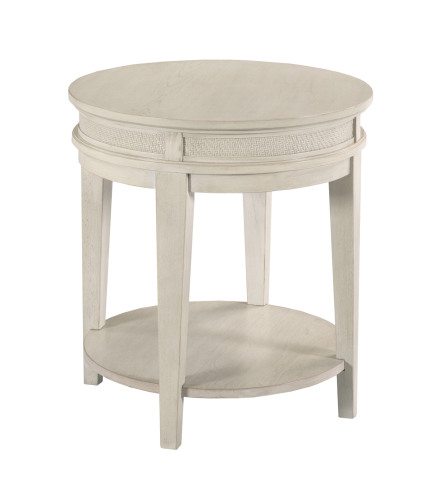 England Serra Round End Table