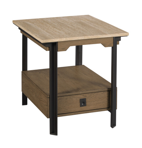 England Topaz Rectangular End Table