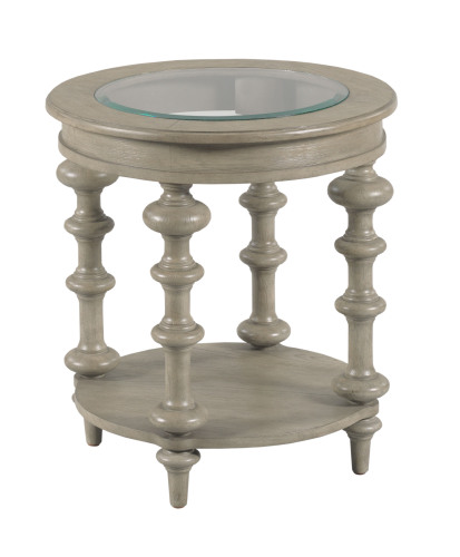 England Tigbee Round End Table