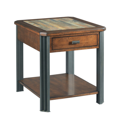 England Slaton Rectangular Drawer End Table