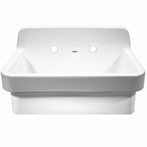 Nantucket Sinks Utility Sinks & Accessories - 23.5 inch High Density Ceramic Utility/Laundry/Bar/Kitchen Sink