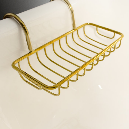 Nantucket Sinks Victorian Collection - Brass Soap Dish / Soap Holder